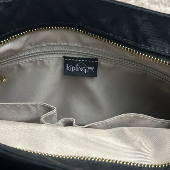 Kipling, black nylon shoulder bag cross body - Picture 10 of 15